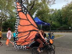 Butterfly bikes maker faire