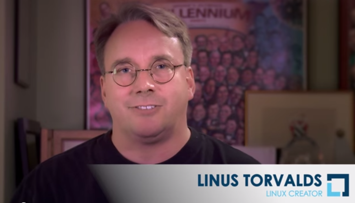 Linus Torvalds Intro to Linux