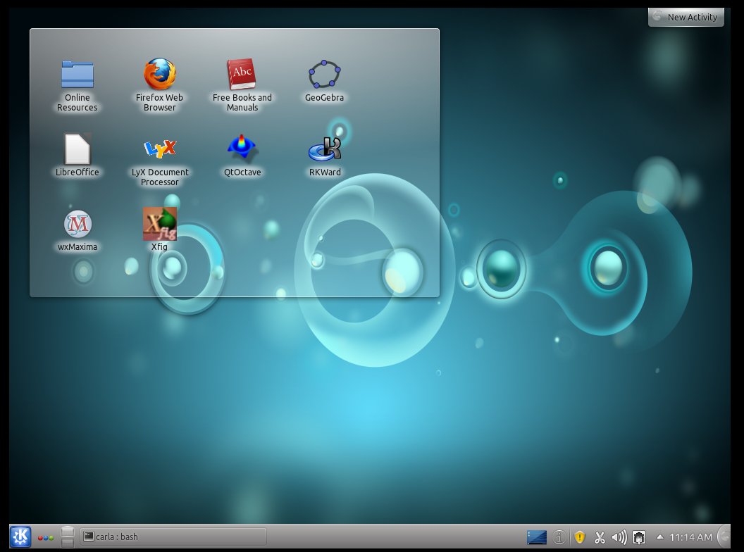 Mathbuntu desktop