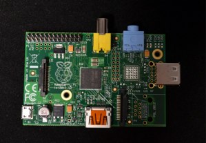 Model A Raspberry Pi front view