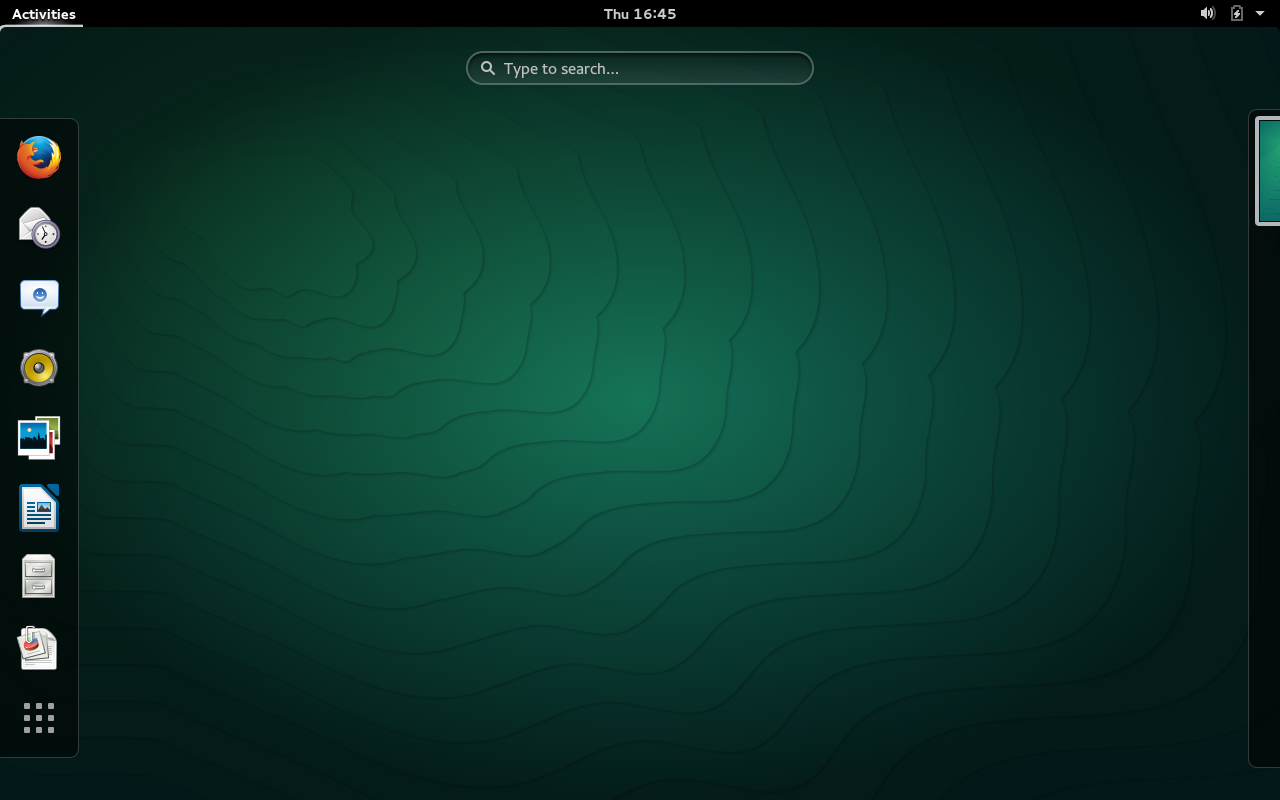 A fresh install of openSUSE 13.2
