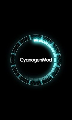 cyanogenmod boot screen