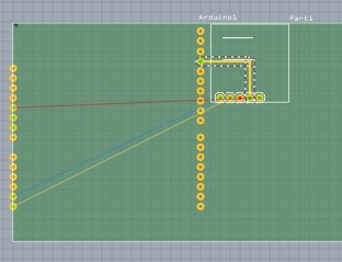 Fritzing PCB view