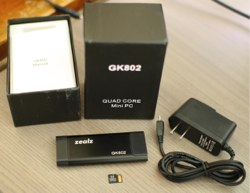 gk802 mini PC out of the box