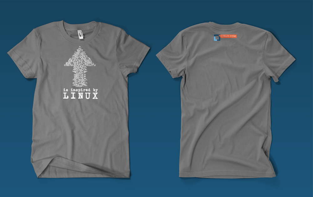Linux Arrow shirt design