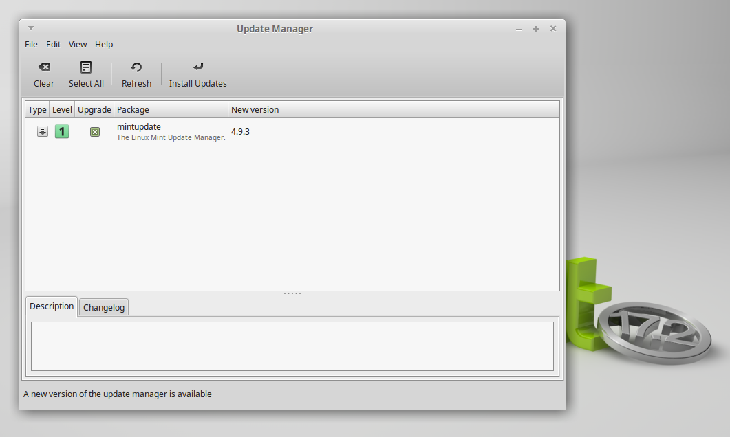 Open 'Update Manager', refresh it, and install all the checked packages there.