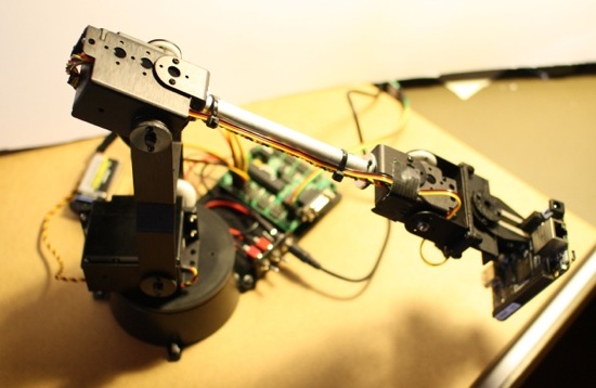 lynxmotion BeagleBone Black robot arm
