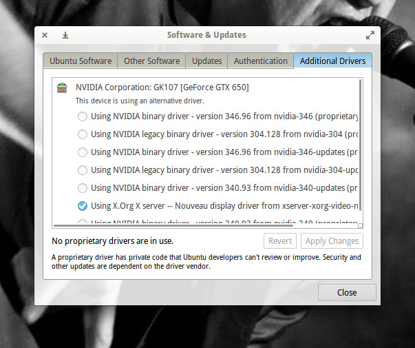 ubuntu 15.10 video driver update