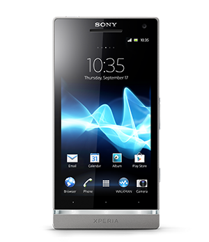Sony Xperia SL Android smartphone