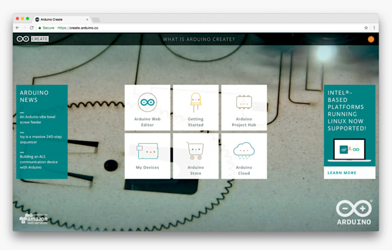 Arduino Create Expands to Support Linux on Intel Chips