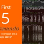 First 5 Commands When I Connect on a Linux Server