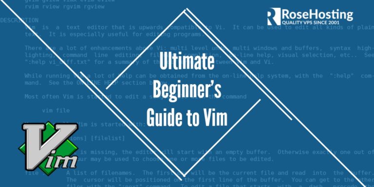 Beginner’s Guide to Vim