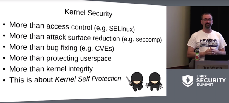 Google Developer Kees Cook Details The Linux Kernel Self-Protection Project