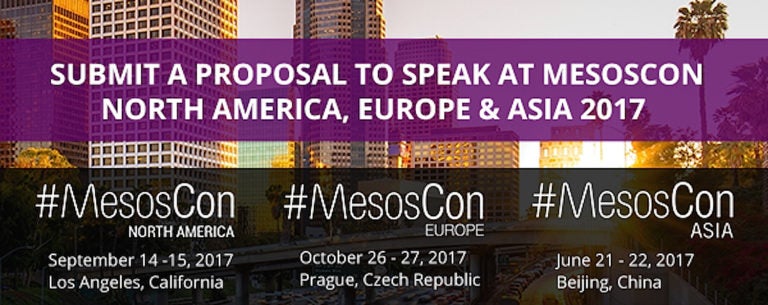 Share Your Apache Mesos Expertise and Best Practices at MesosCon Events in 2017