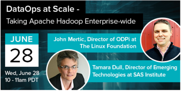 ODPi Webinar on DataOps at Scale: Taking Apache Hadoop Enterprise-Wide