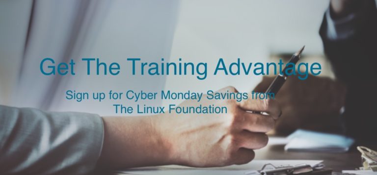 Get Cyber Monday Savings on Linux Foundation Training and Certification