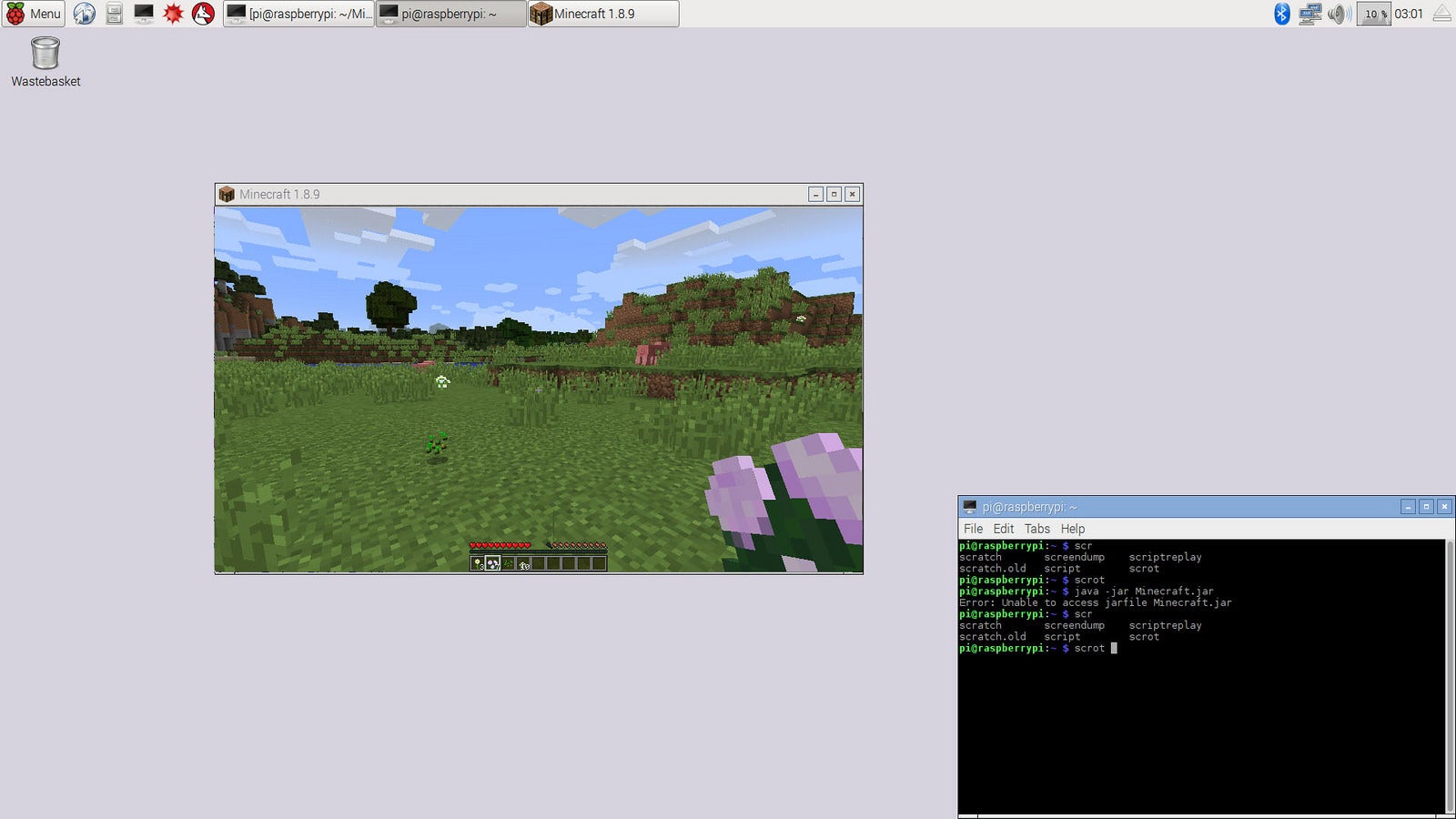 get minecraft java edition on raspberry pi