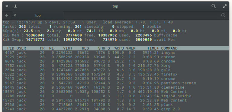 5 Commands for Checking Memory Usage in Linux