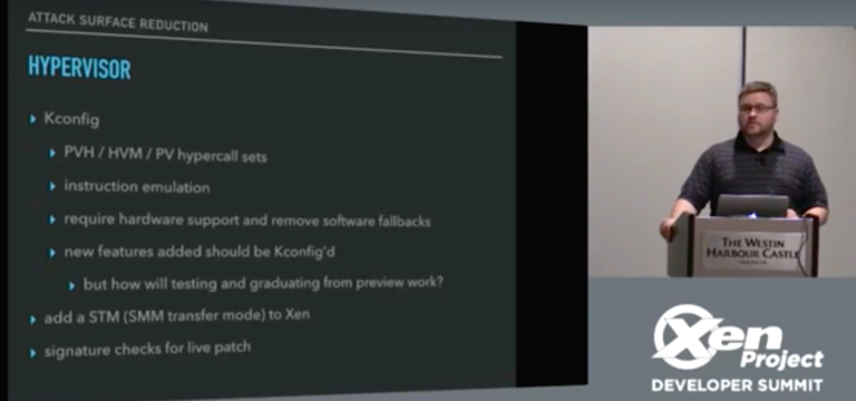 How To Shrink Attack Surfaces with a Hypervisor