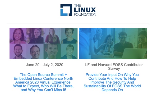 Linux Foundation June 2020 Newsletter