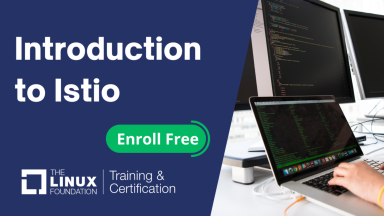 New (free) course introduces learners to the popular open source service mesh platform, Istio