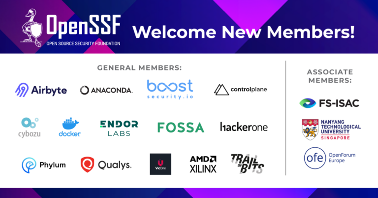 OpenSSF Membership Exceeds 100 with Many New Members Dedicated to Securing Open Source Software