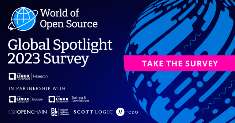 Please Participate in the World of Open Source Global Spotlight 2023 Survey