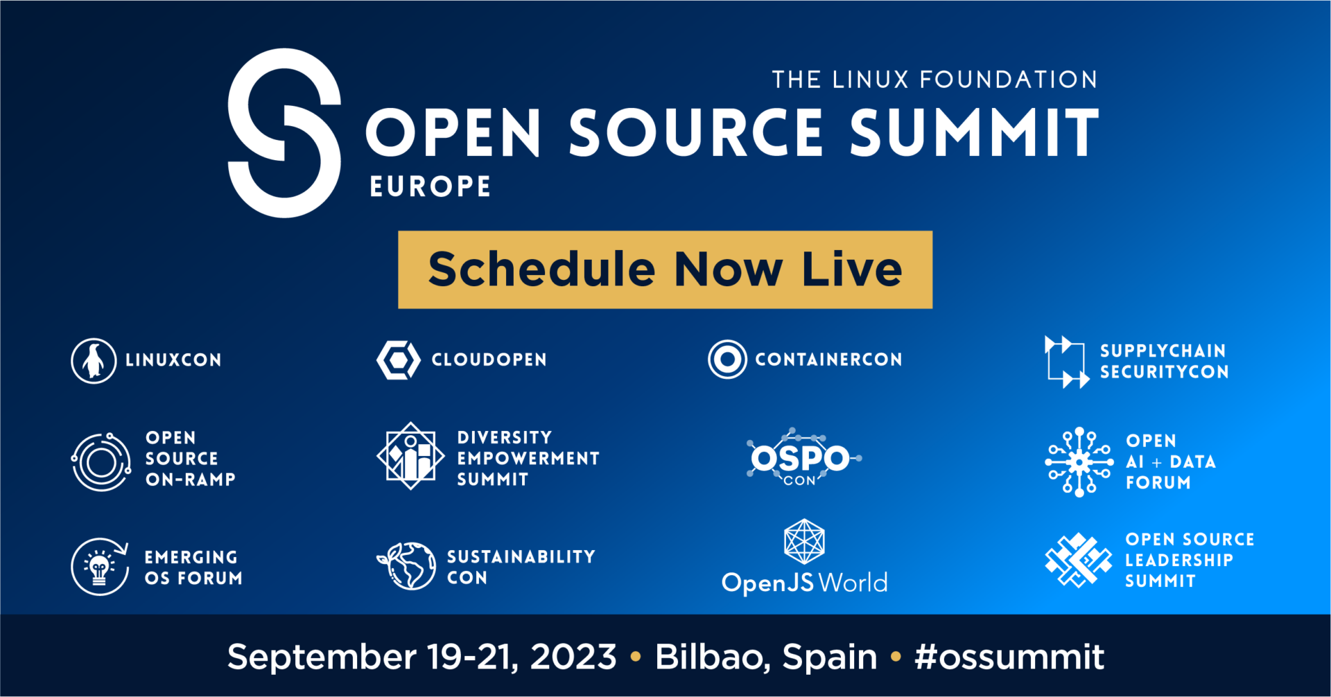 The Linux Foundation Announces Schedule for Open Source Summit Europe