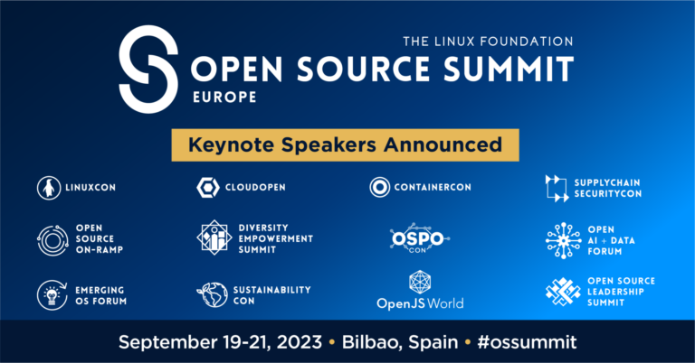 The Linux Foundation Announces Keynote Speakers for Open Source Summit Europe 2023