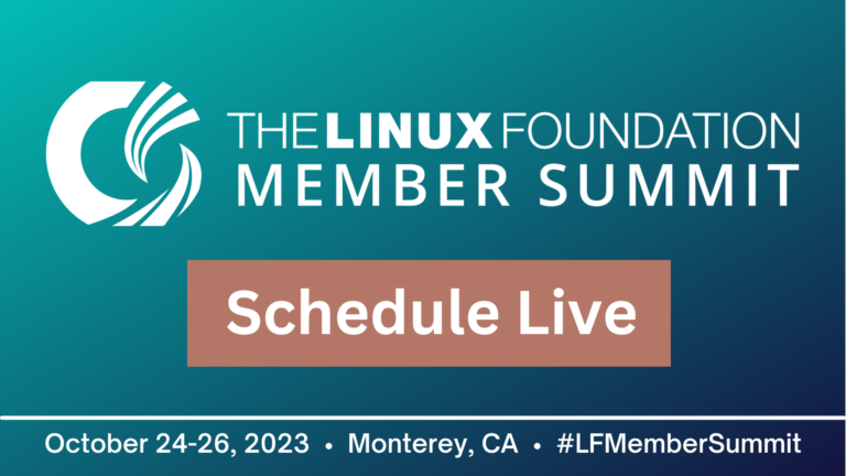 The Linux Foundation Announces Schedule for Annual Member Summit