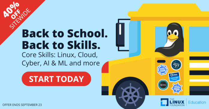 Back to School. Back to Skills. Save 40% Sitewide!